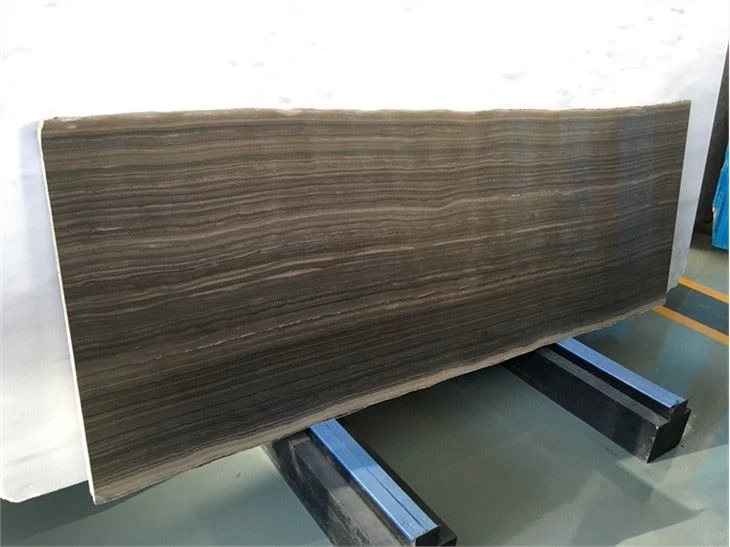 Eramosa Wooden Brown Marble Slab