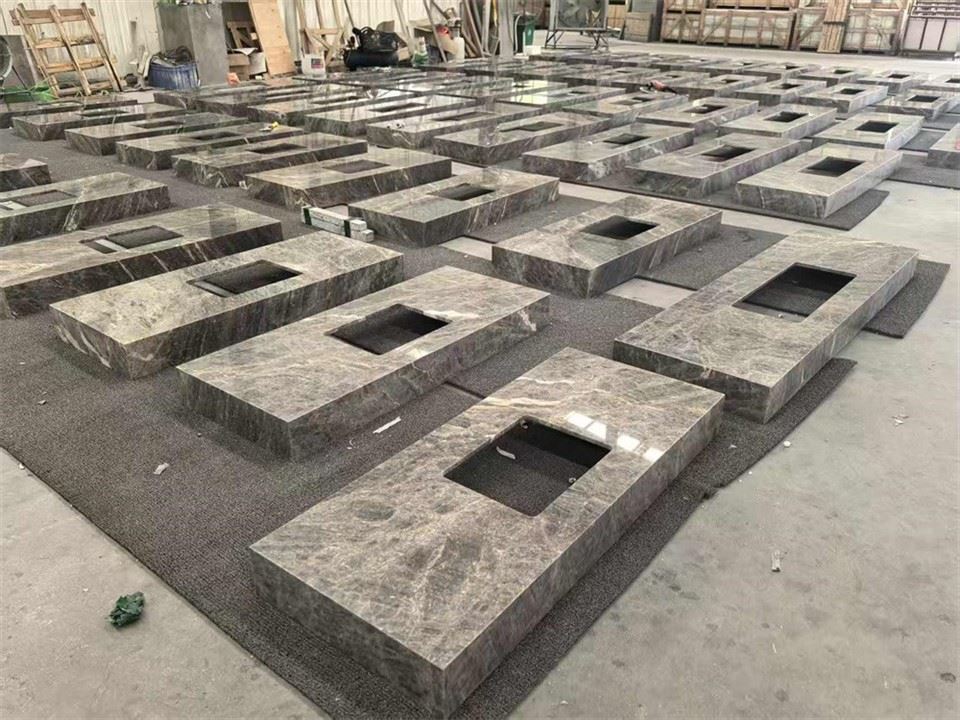 blue taj mahal vanity top