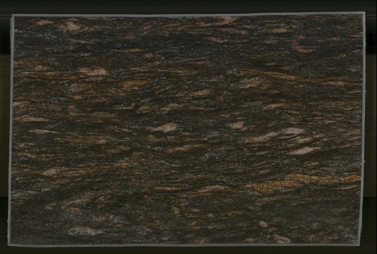 Metalicus Black Granite Slab