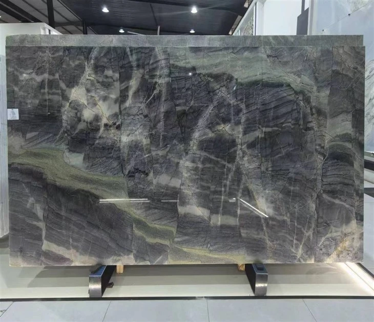 Azul Michelangelo Quartzite slab