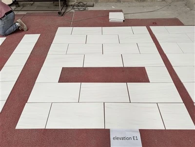 Piastrelle in Marmo Bianco Dolomite